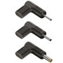 NGS Pack de 3 Clavijas USB-C para Portátil Samsung BUD-SM, Negro